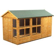 Power 12x6 Apex Combined Potting Shed with 4ft Storage Section